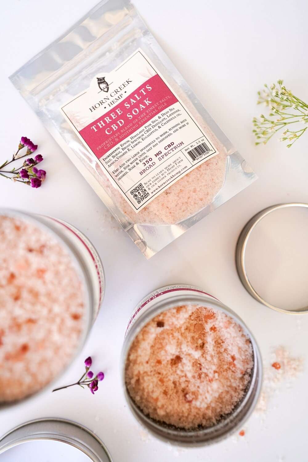 cbd three salt soak spread