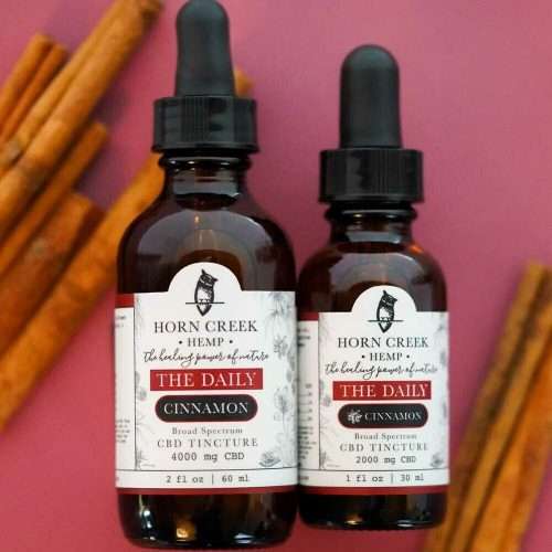 cinnamon CBD tincture