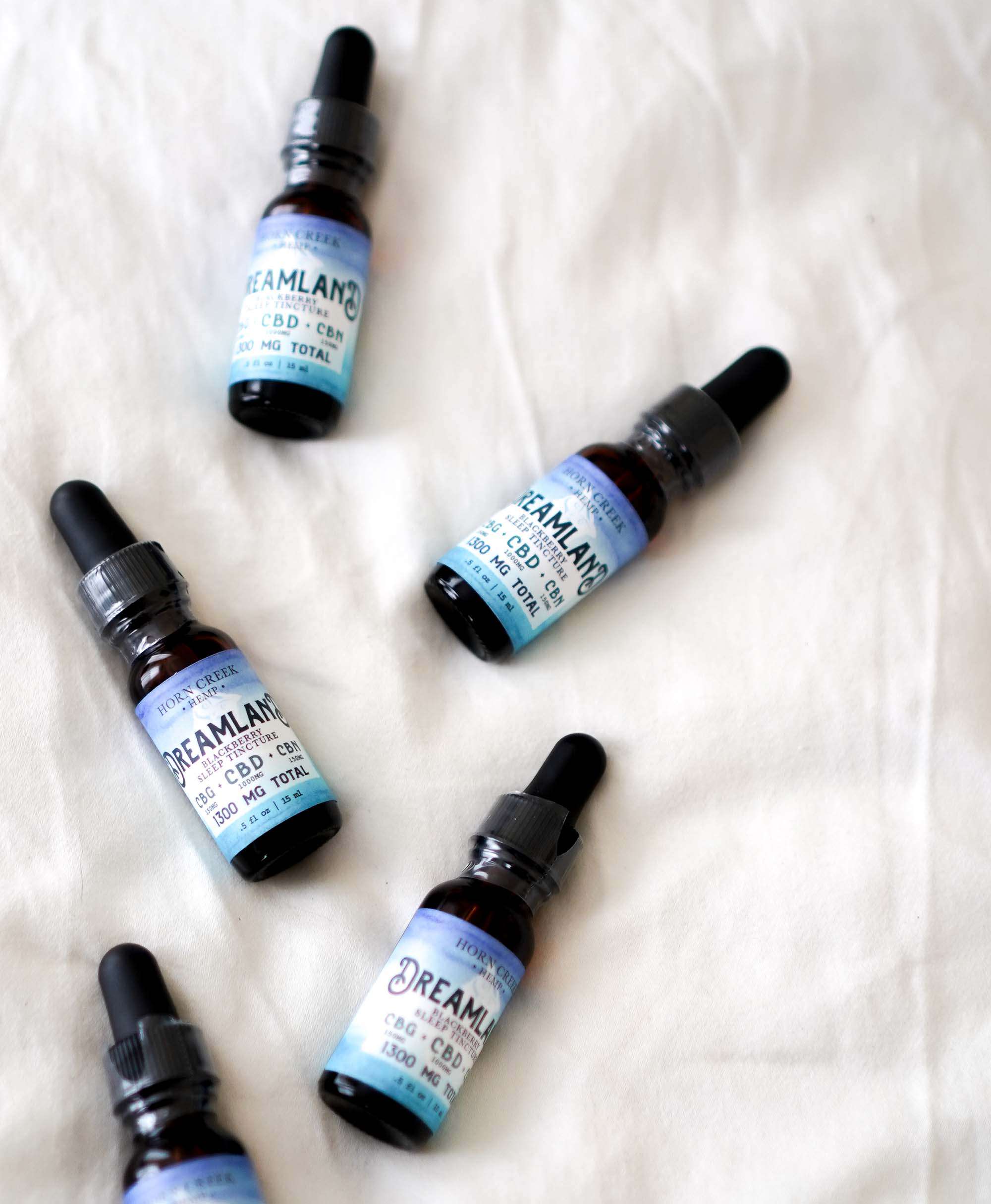 dreamland cbn cbg cbd sleep tincture