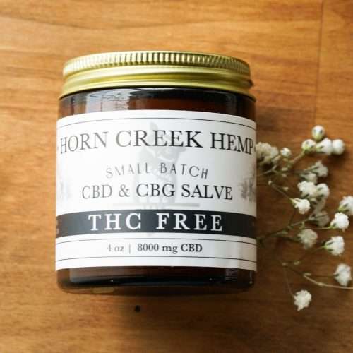 thc free cbd & cbg salve