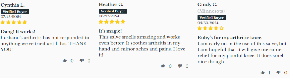 Our Customers reviews on CBD For Anxiety