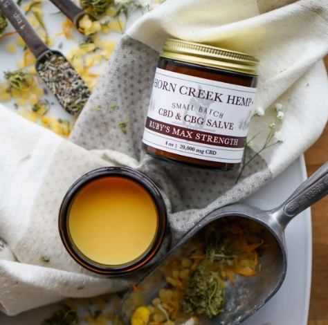 Horn creek CBD salve for arthritis