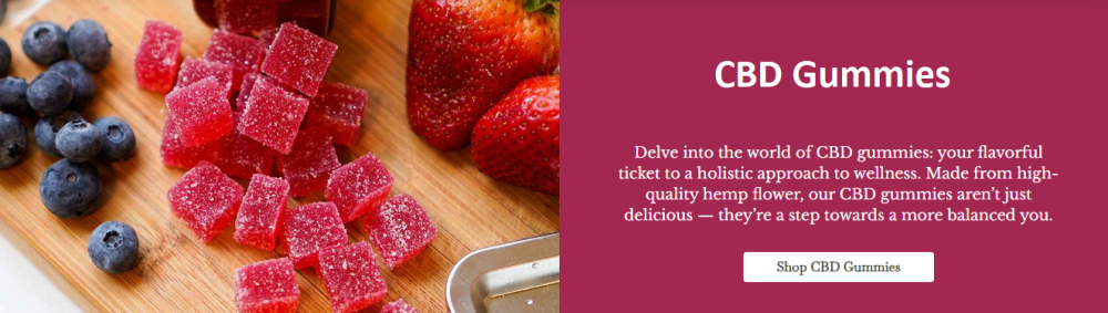 Showing steps to make CBD gummies 