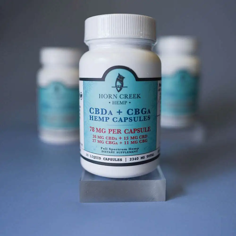 13 mg CBD and 11 mg CBG Capsule CBG and CBD Capsule