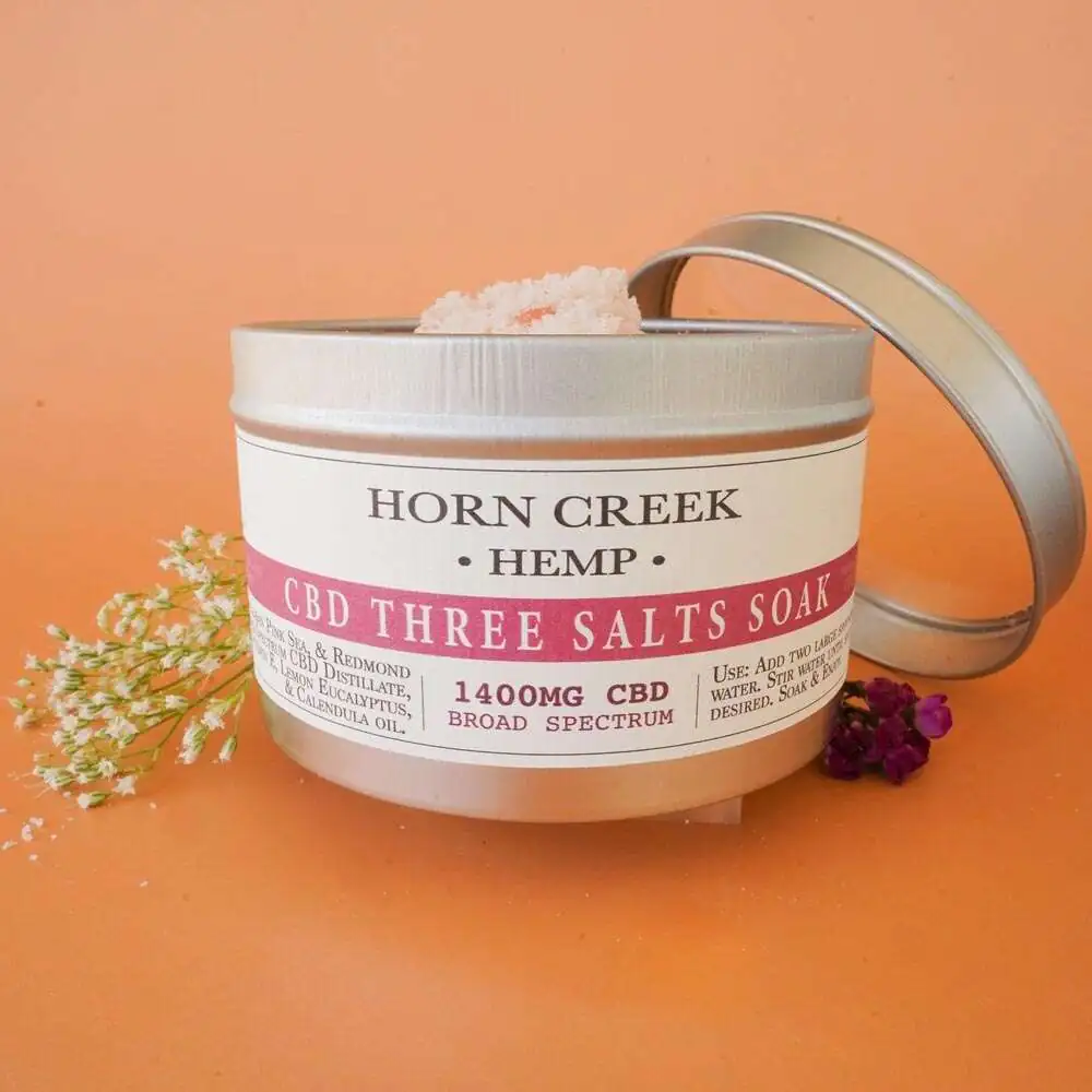 CBD Salt Soak